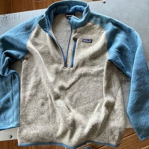 Mens Patagonia better sweater 1/4 zip size medium
